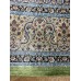 Иранский ковер QUM Silk 10009 Зеленый - фото №3